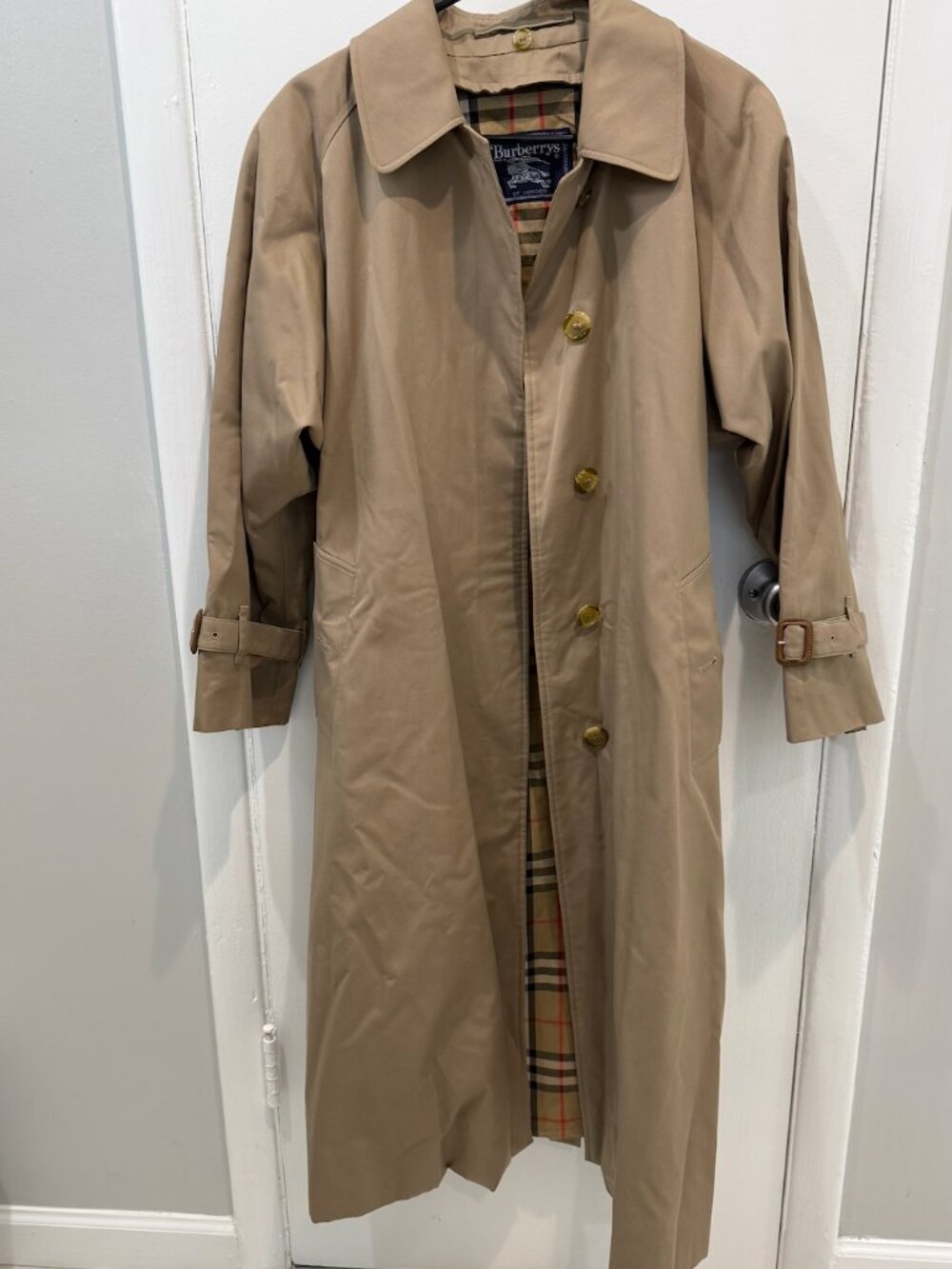 Burberry's Trench Coat Brown | Size: XL - Picture 4 of 4